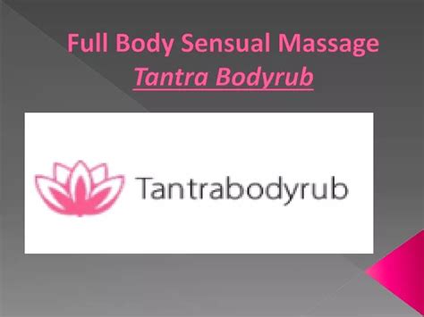 Full Body Sensual Massage Sex dating Montego Bay